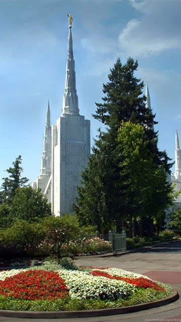Portland Oregon Lds Mormon Temple Photographs Page Desktop Background