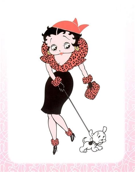 Betty Boop Pudgy Animated Cartoons Disguise Betties Art Forms