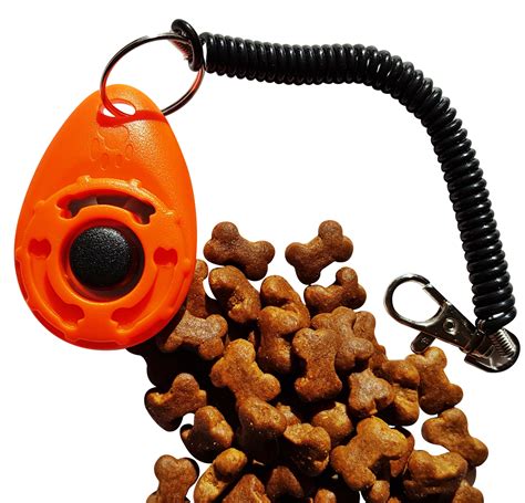 Dog Clicker with Poultry Treats for Training - Bounce and ...