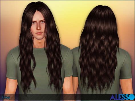 Alesso Glow Male Custom Content For The Sims3 Sims 4 Hair Male