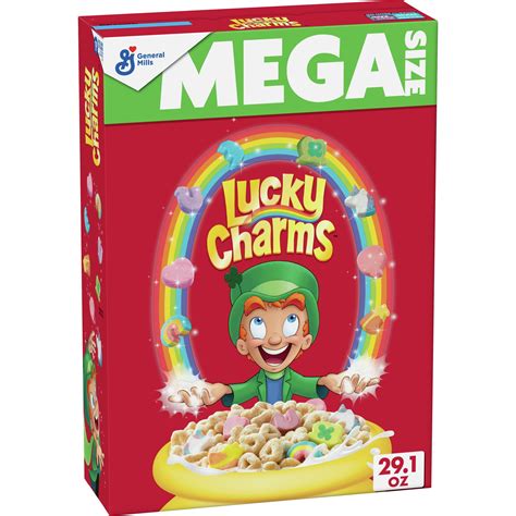 Lucky Charms Gluten Free Cereal With Marshmallows 29 1 OZ Mega Size