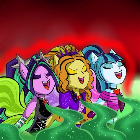 Dazzlings My Little Pony Characters Photo To Cartoon My Little Pony