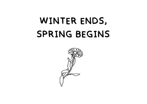 Winter Ends Spring Begins Svg Banner Graphic By Filucry · Creative Fabrica