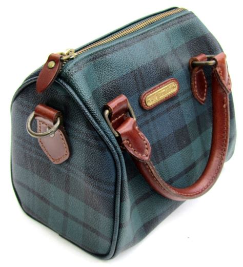 His business expenses over 200 retail stores in 80 countries across the globe. POLO Ralph Lauren Vintage 80s Bag Purse Satchel Blackwatch ...