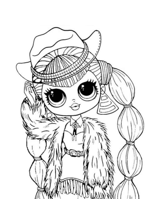 Lol Omg Dolls Printable Coloring Pages Lol Surprise Coloring Book