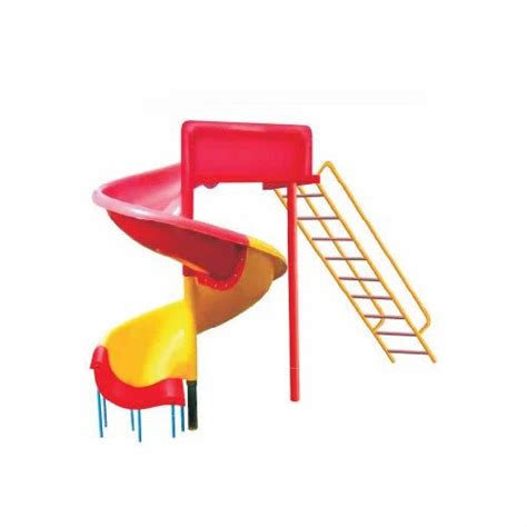 Red And Yellow Frp Spiral Slide At Rs 40000piece In Mumbai Id