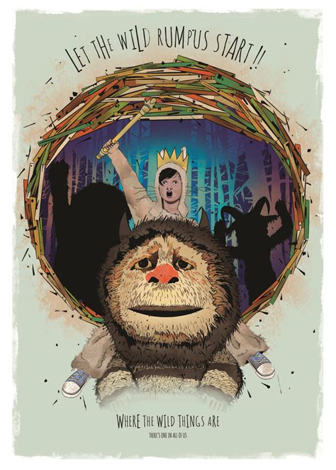 Music And Movie Posters Where The Wild Things Are Let The Wild Rumpus