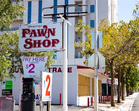 Pawnshops, Restaurants, and Parks in Downtown - Albuquerque, NM