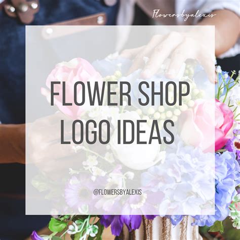 Flower Shop Names And Logo Ideas