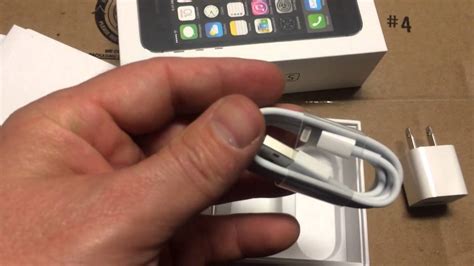 Iphone 5s Box Contents And Accessories Included In Package Youtube