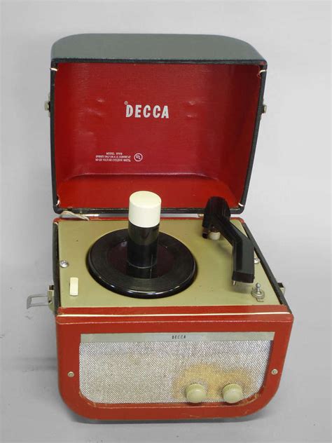 Decca Record Player At 1stdibs