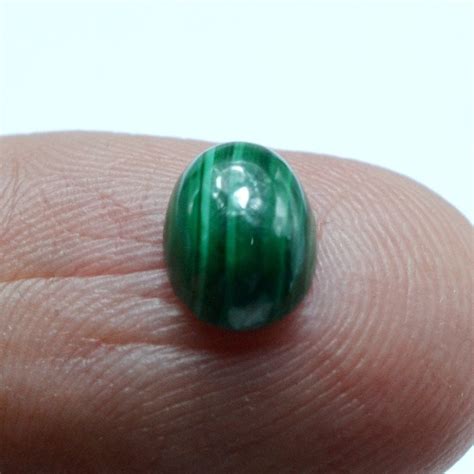 Malachite 6x8mm 8x10mm Oval Cab Calibrated Natural Green Etsy