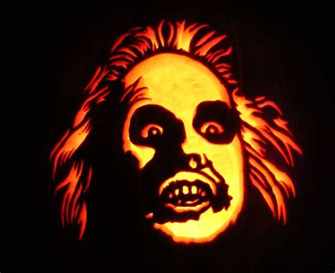 Beetle Juice pumpkin that I carved. | Scary pumpkin carving, Pumpkin
