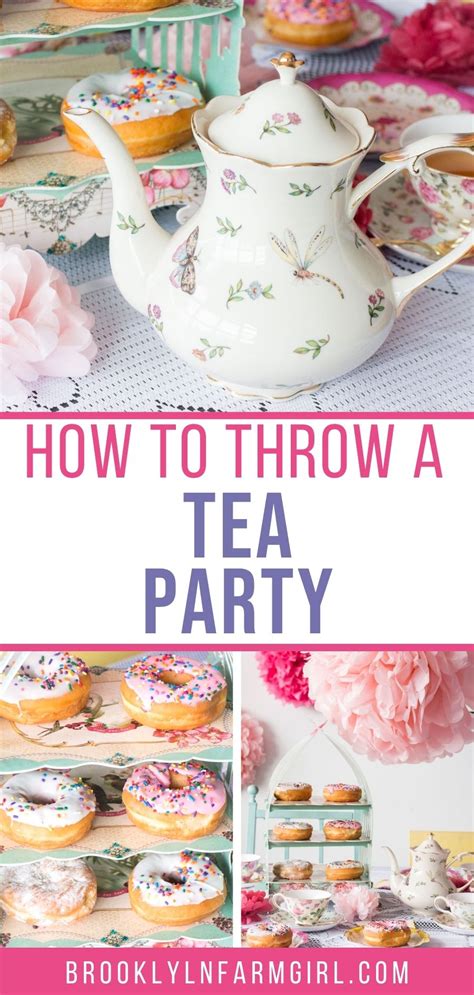 How To Throw A Tea Party In 2021 Girls Tea Party Birthday Tea Party