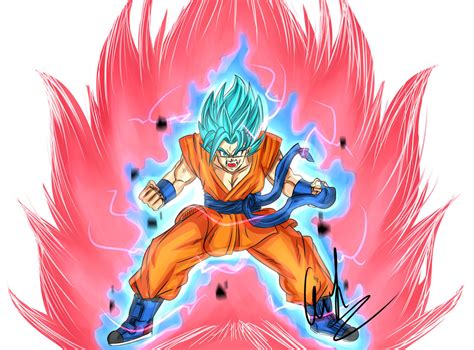 Discover more posts about super saiyan blue kaioken. GOKU SUPER SAIYAN BLUE KAIOKEN x10 by francesco8657 on ...