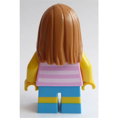 Lego Girl In Pink Striped Shirt Minifigure Brick Owl Lego Marketplace