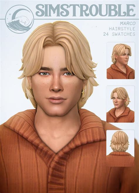 27 Best Sims 4 Male Hair To Fill Up Your Cc Folder Quickly Must Have Mods