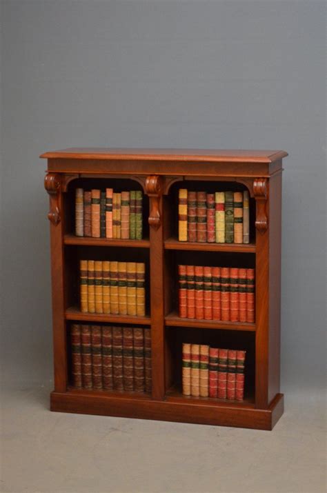 Victorian Mahogany Open Bookcase Antiques Atlas Open Bookcase