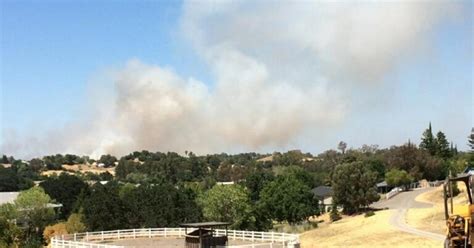Cal Fire Crews Halt Acre Fire Near Vacaville CBS Sacramento