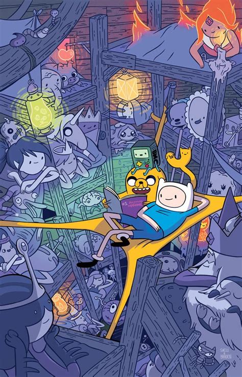 Adventure Time Poster Comic Art Of Shelli Paroline And Braden Lamb
