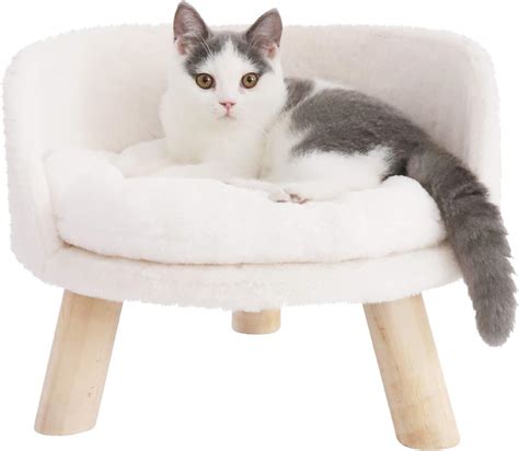 Cat Stool Bed Nordic Pet House Durable Round Cat Chair Comfortable