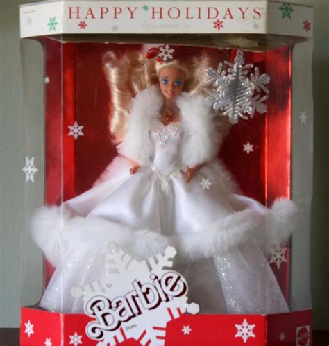 Value Of Holiday Barbies Collection Holiday Barbie Dolls Happy