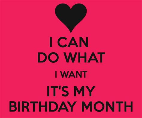 I Can Do What I Want Its My Birthday Month With Heart On Pink Background