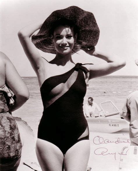 Want This Bathing Suit Too Gibsart Claudine Auger Swim Suits Bond Girls James Bond Movies
