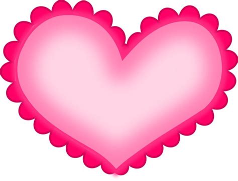 Hot Pink Heart Clipart Clipart Best Gingers Heart ♥ Heart Clip