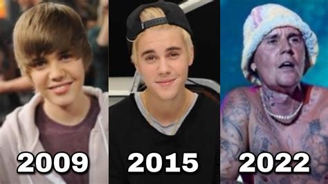 justin bieber transformation from 01 to 28 years old youtube