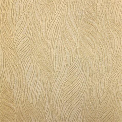 Tiffany Platinum Leaf Texture Natural Gold Beige Wallpaper