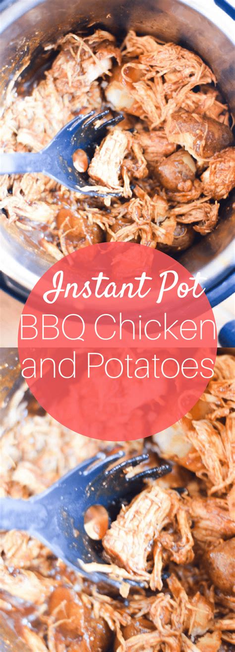 Let the pressure naturally release for 10 minutes. The Best Instant Pot BBQ Chicken with Potatoes - Clarks ...