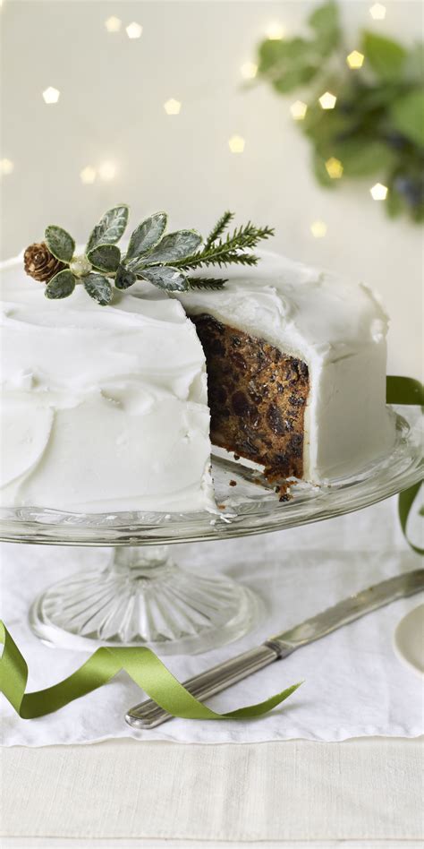 You can also use a little apricot jam to brush over the fruit cake to glaze if you wish. Mary Berry's classic Christmas cake | Recipe | Christmas ...