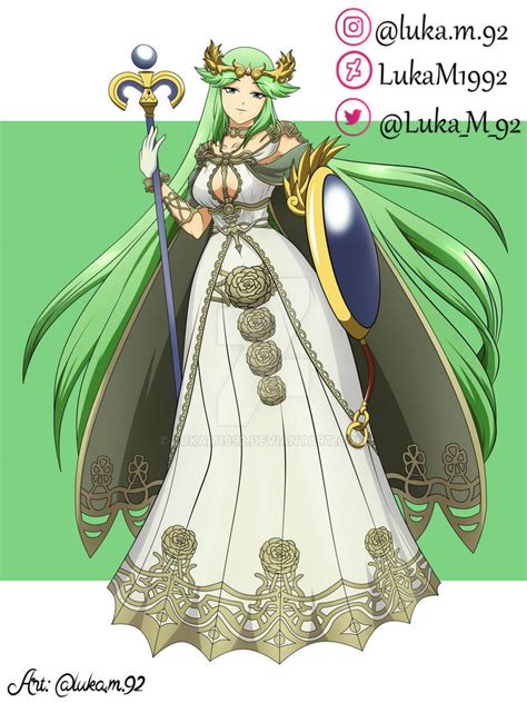 Palutena Commission By Lukam1992 On Deviantart