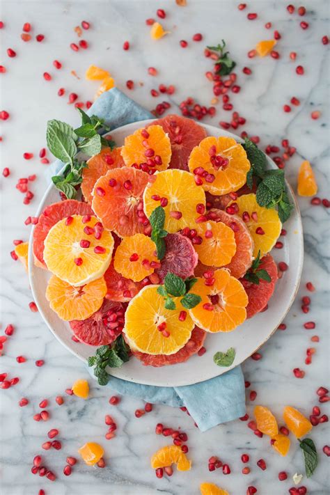 Citrus And Pomegranate Salad Recipe Citrus Recipes Delicious
