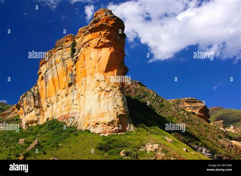 Rock Formation At The Golden Gate Highlands National Park South Africa