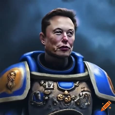 Ultramarines Elon Musk Fan Art On Craiyon