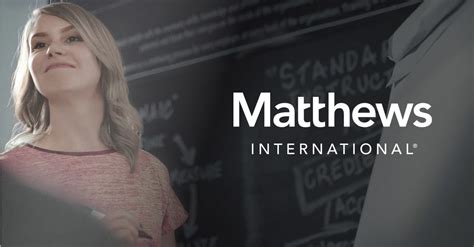 Our History Matthews International Corporation Matw