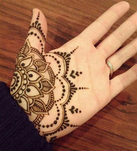 Mehndi Design Palm Simple Henna Tattoo Henna Patterns Henna Tattoo