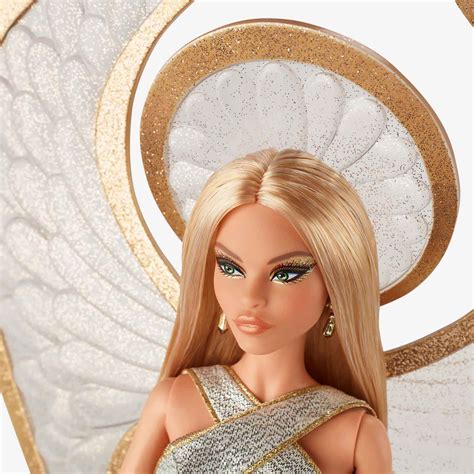 Barbie Signature Bob Mackie Holiday Barbie Angel Doll Youloveit Com