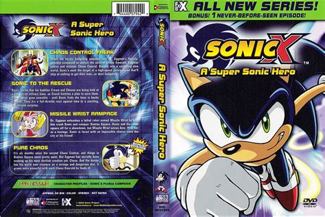 Categoryamerican Sonic X Dvds Sonic News Network Fandom Powered By