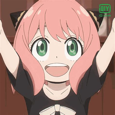 Pink Hair Anime Girl Anya Gif Pink Hair Anime Girl Anya Anya Forger Descubre Comparte Gifs
