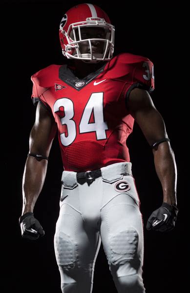 Photo Look At Georgia Bulldogs New Nike Football Uniforms