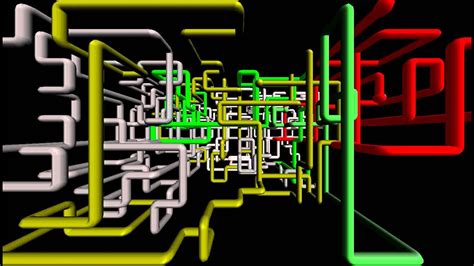 Windows 2000 3d Pipes Screensaver Youtube