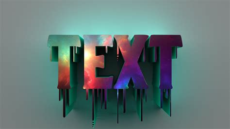 How To Make D Text In Photoshop Youtube
