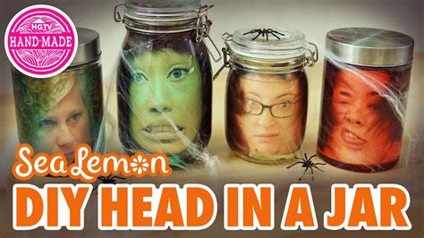 How To Make Head In A Jar For Halloween Gails Blog