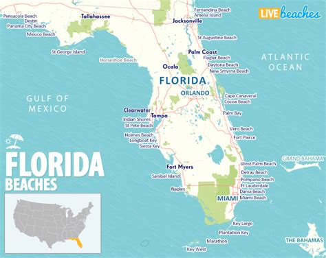 Map Of Florida Gulf Coast Beaches Zip Code Map