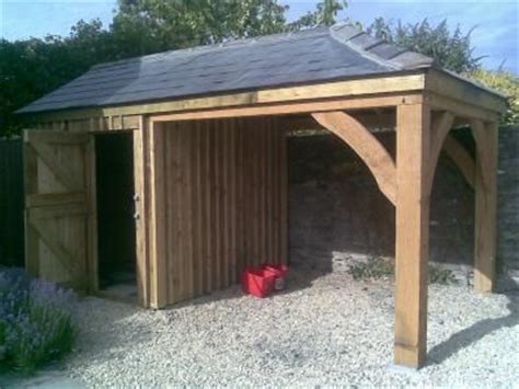 Administrations, manufacturers and designers of ships and equipment associated with the carriage of timber deck cargoes and those developing cargo securing. Timber Carport with Oak Posts | Lean to carport, Wood ...