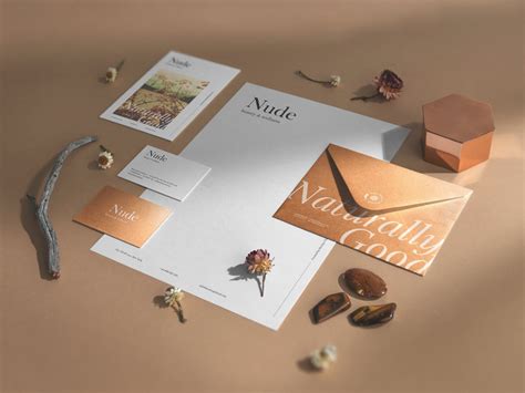 Nude Branding Mockups By Pixelbuddha On Dribbble Hot Sex Picture