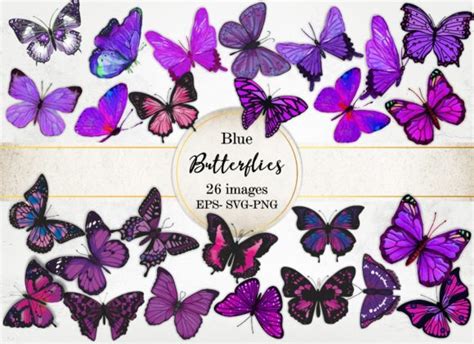 2 Purple Butterfly Svg designs & afbeeldingen